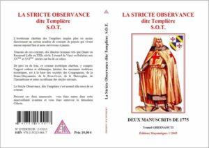 La Stricte Observance dite Templière - S.O.T.