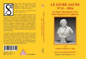 Le Livre Jaune N°13 - 2016