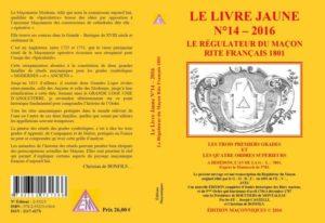 Le Livre Jaune N°14 - 2016