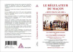 Le Régulateur du Maçon - Rite Français 1801