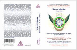 Rite de Misraïm - 1788 - Rituels du 1° au 90°