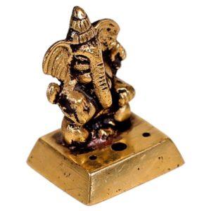 Brûle-encens Ganesh en laiton