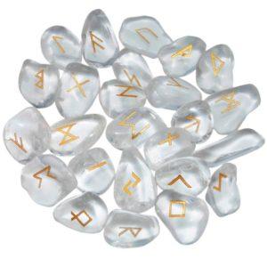 Runes en cristal de roche