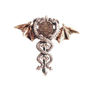 Pendentif Amulette du Dragon Sacre