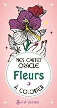 Mes cartes oracle fleurs à colorier