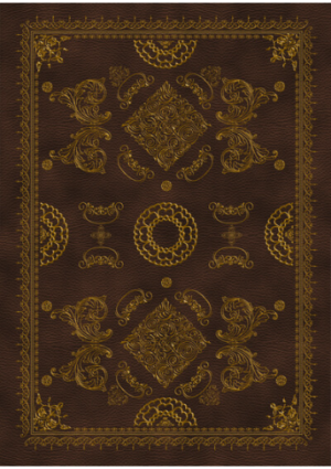 Grimoire vierge à l'ancienne - marron