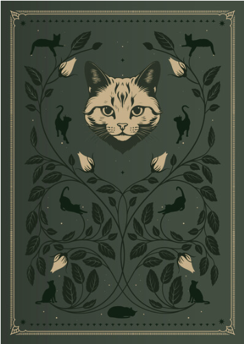 Grimoire vierge chat Grimoire vierge chat